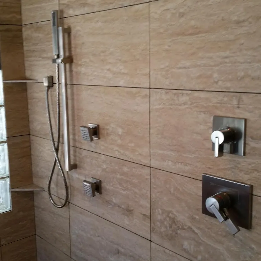 Shower fixture installation for Water Heater Installation in Saline